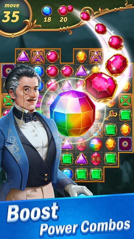 Jewel Castle® - Matching Games screenshot 2