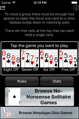 Game screenshot Eight Off Classic Solitaire mod apk