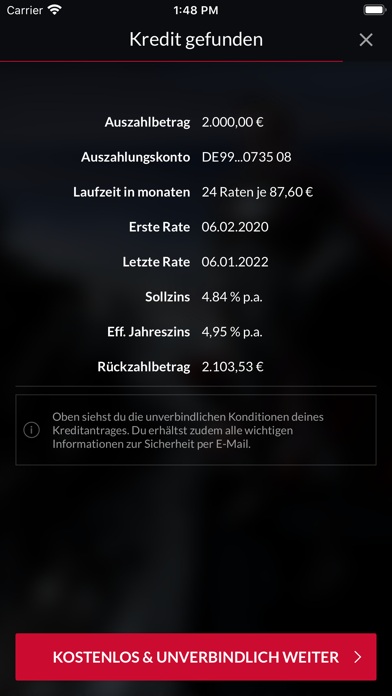 Screenshot #3 pour CashCape – fairer Kleinkredit