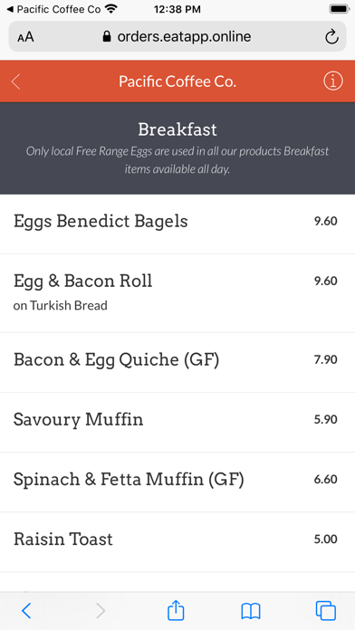 Screenshot #3 pour Pacific Coffee Co