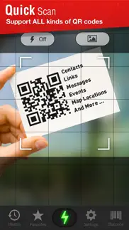 quick scan - qr code reader iphone screenshot 1
