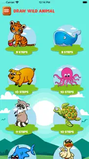 draw animals step by step iphone screenshot 3