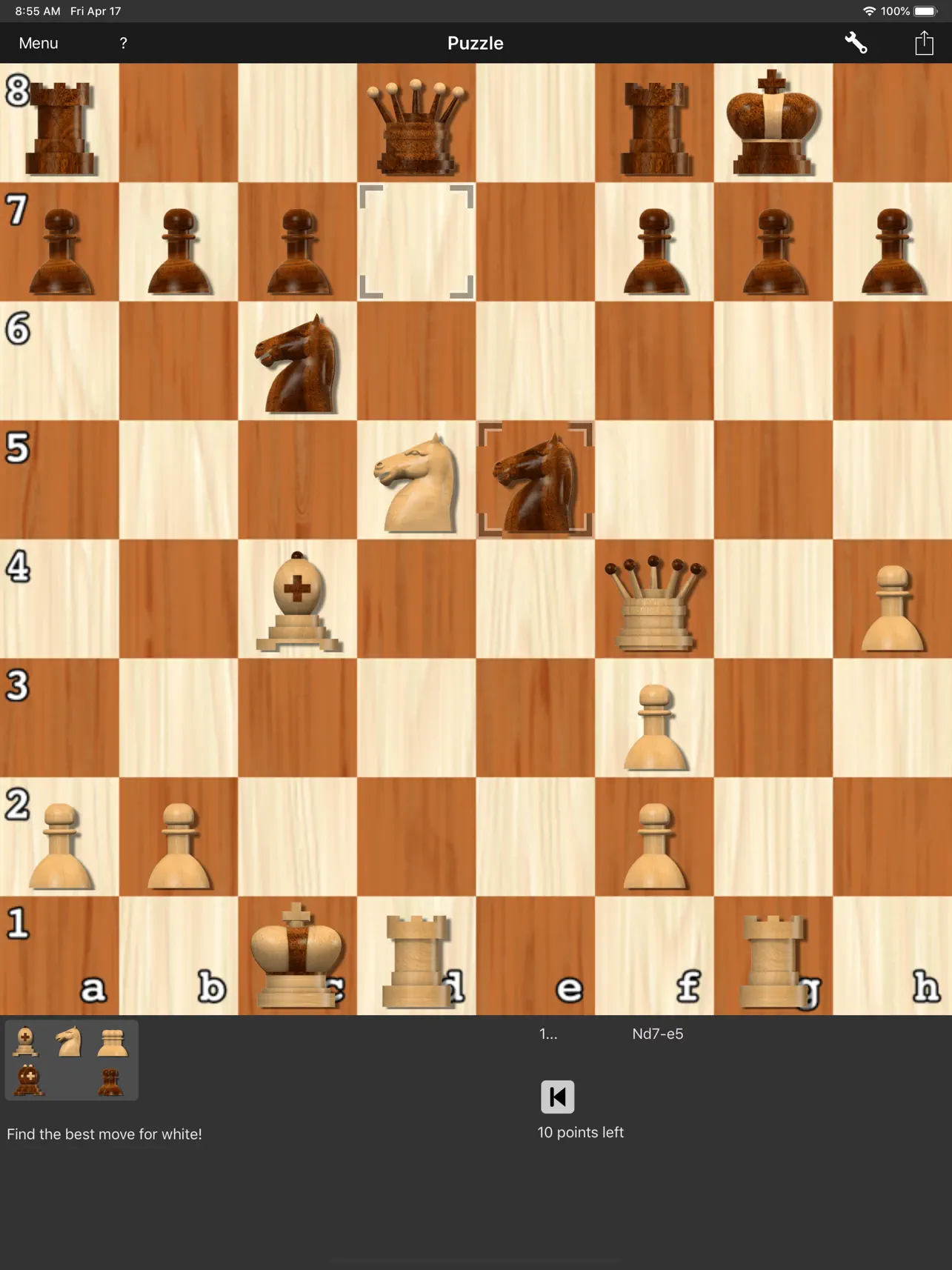 Screenshot #5 pour Shredder Chess for iPad