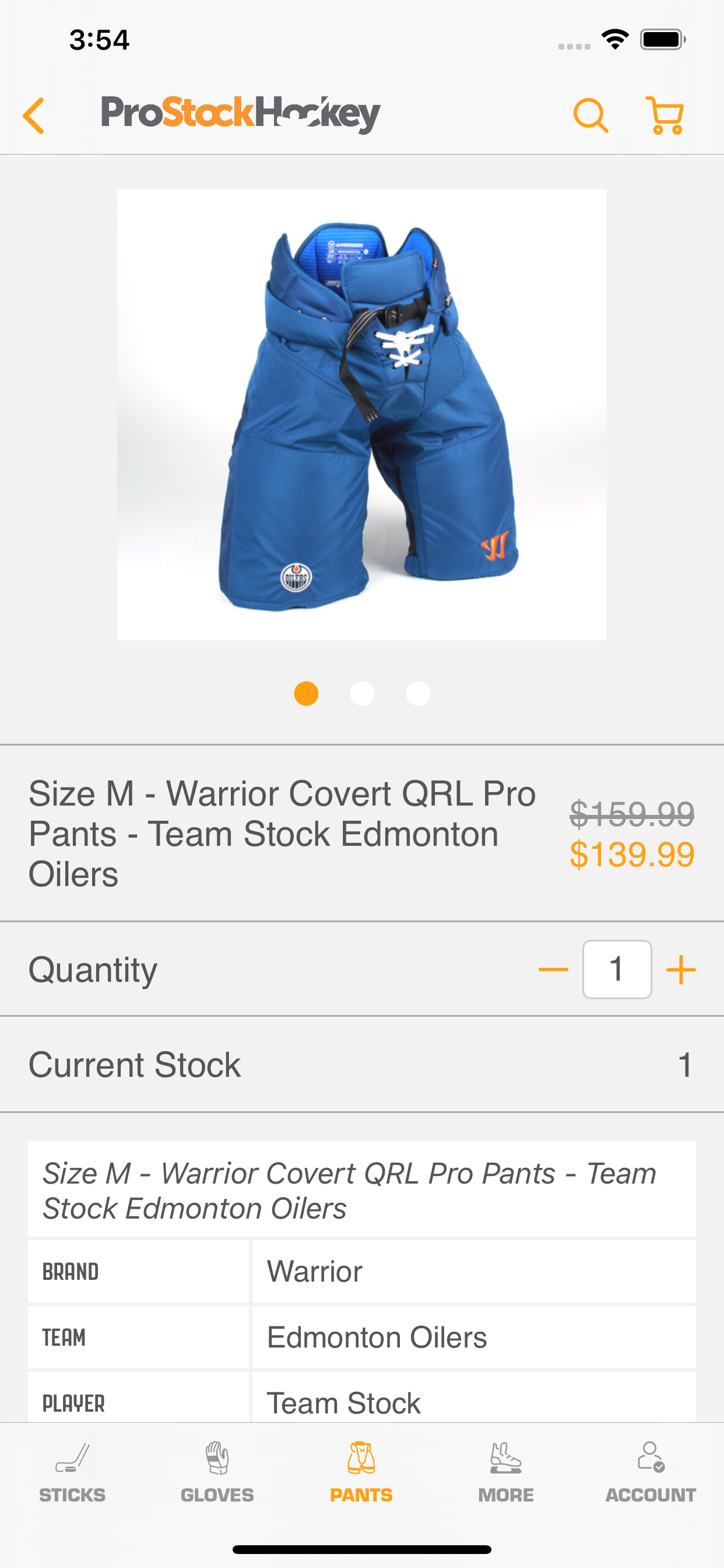 Pro Stock Hockey