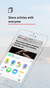 Gibraltar Chronicle Newspaper screenshot
