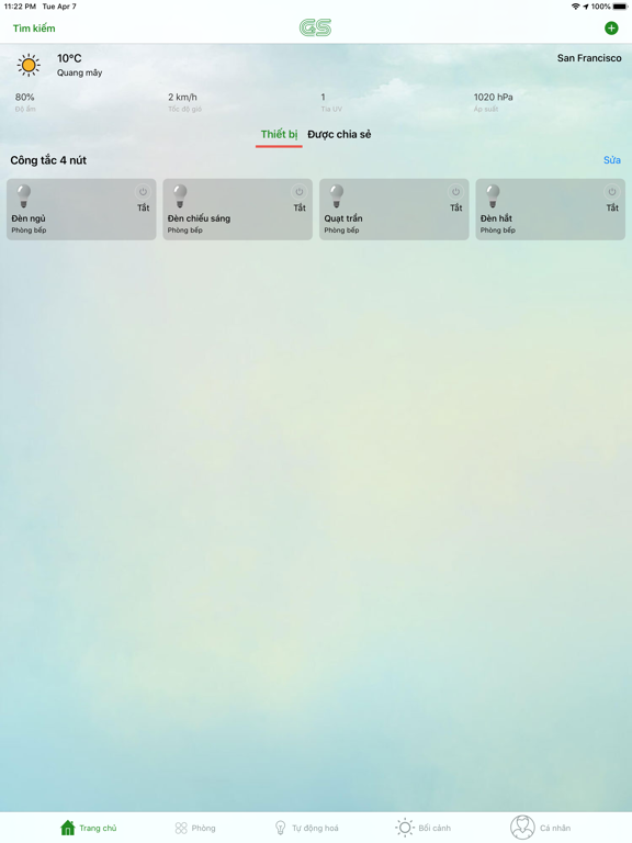 Screenshot #4 pour GSHOME - GS Viet Nam Smarthome
