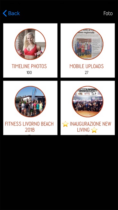 Screenshot of Fitness Livorno2