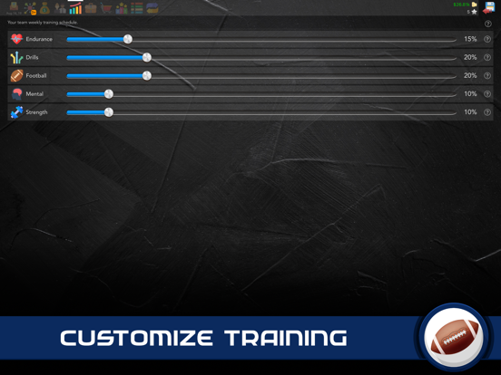 Football Superstar: US Edition iPad screenshot 8 - Games app