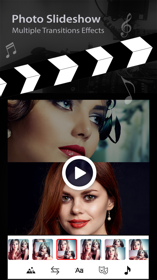 #3. Slideshow Video Maker for Pics (iOS) 由: Aman Kumar