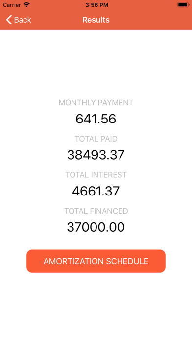 Auto Loan Calculator: Car Loan Screenshot