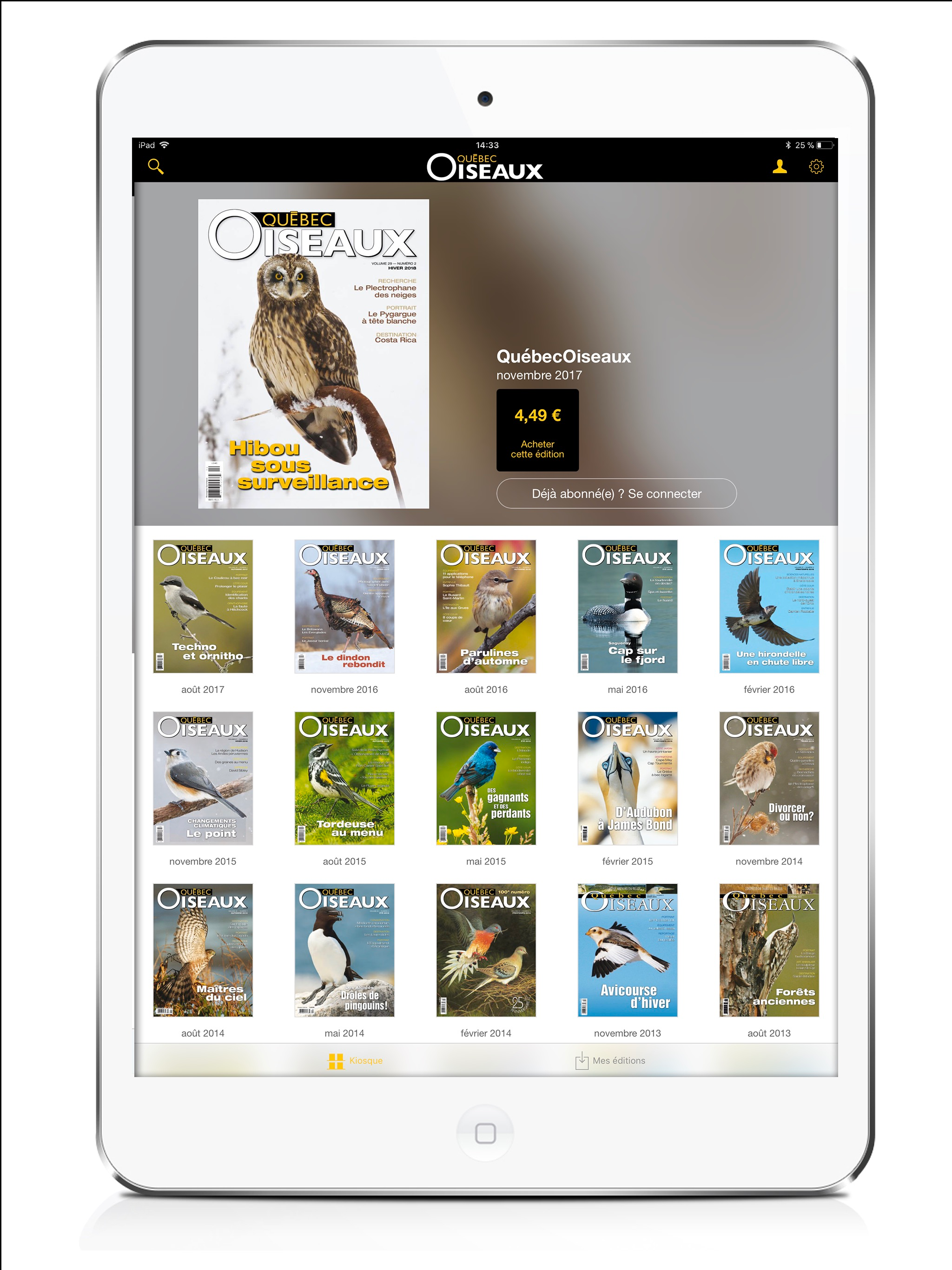 Magazine QuébecOiseaux