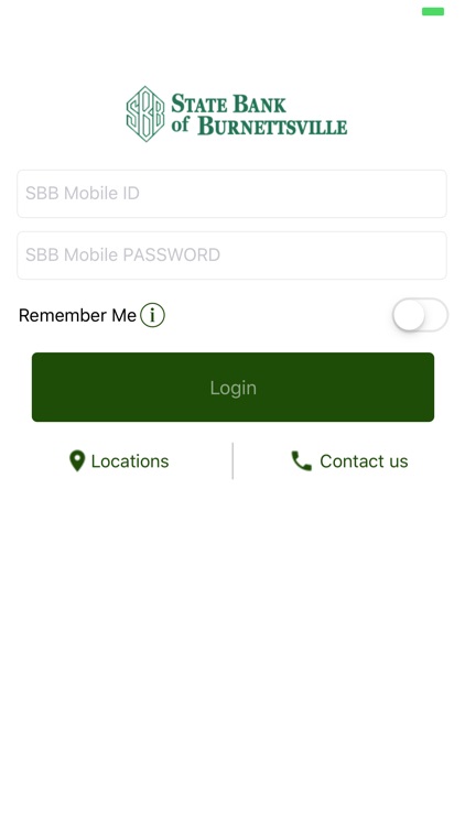 STATE BANK OF BURNETTSVILLE