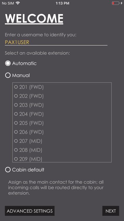 Bombardier Cabin Call