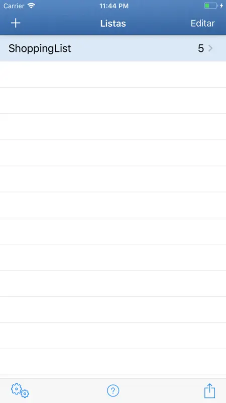 ShoppingList (Lista compra) screenshot 4 of 4