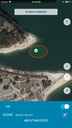 Anchor Zone Alarm screenshot 2