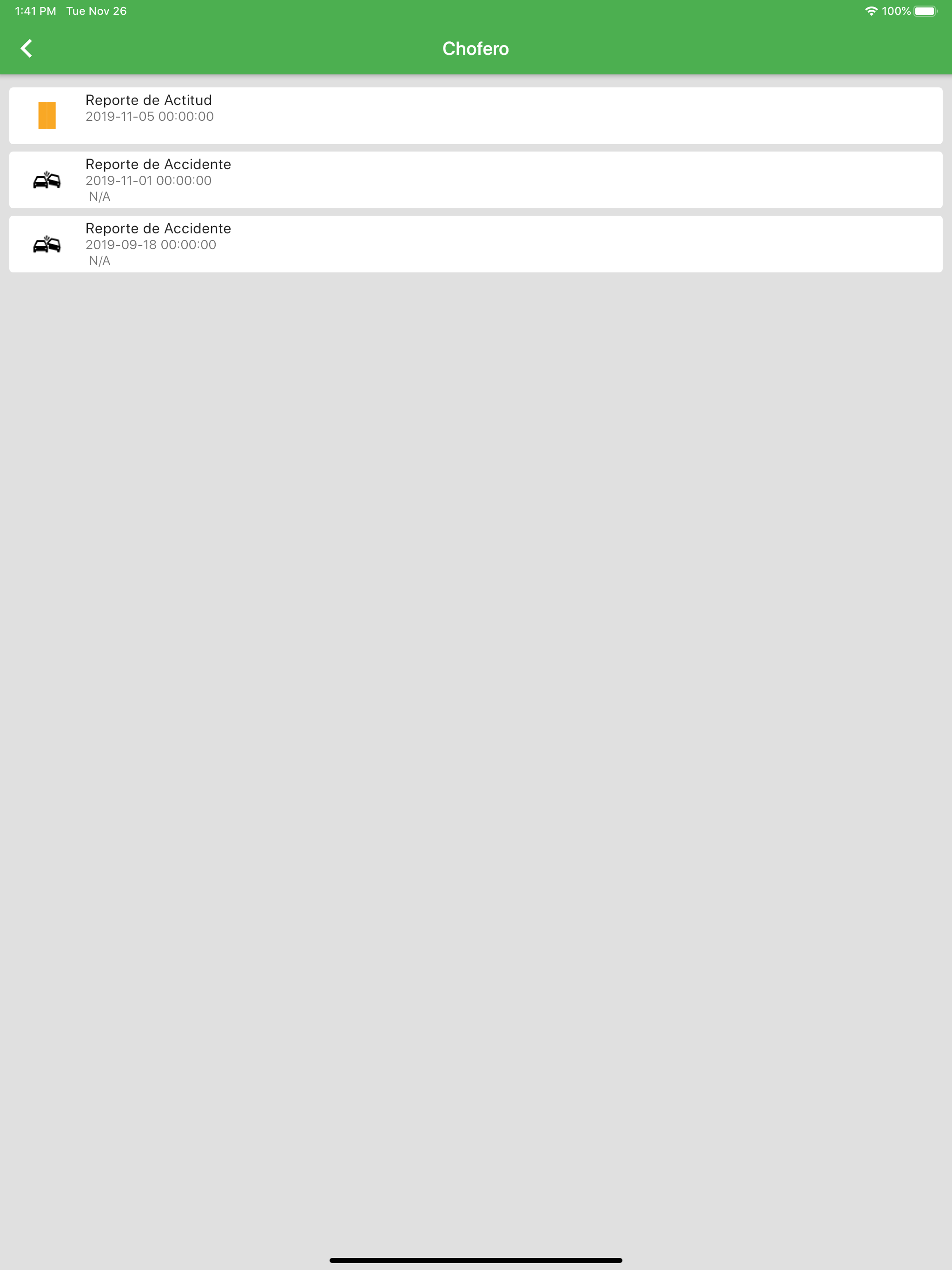 Chofero screenshot 5