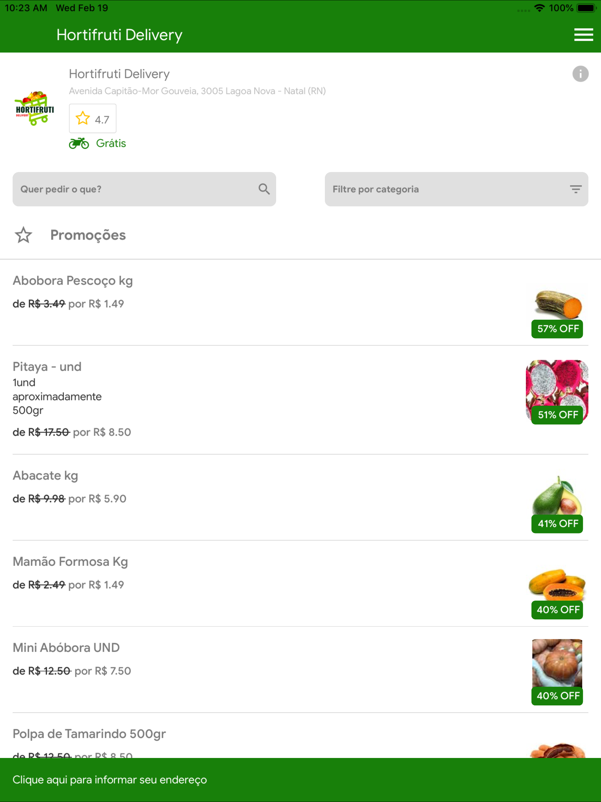 Hortifruti Delivery