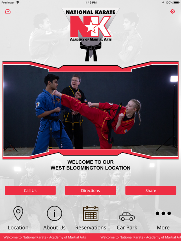 Screenshot #4 pour W. Bloomington National Karate