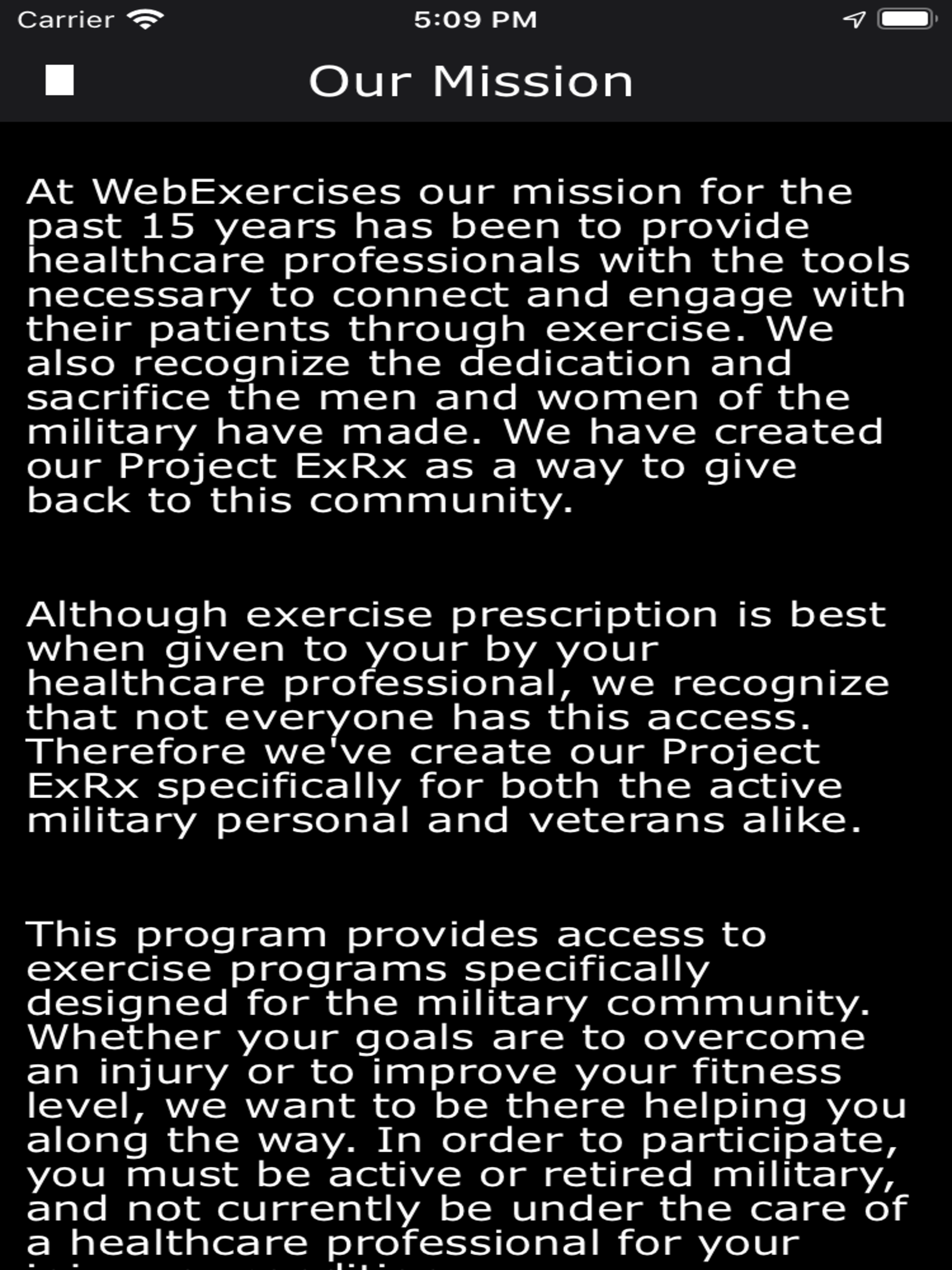 Project ExRx screenshot 10