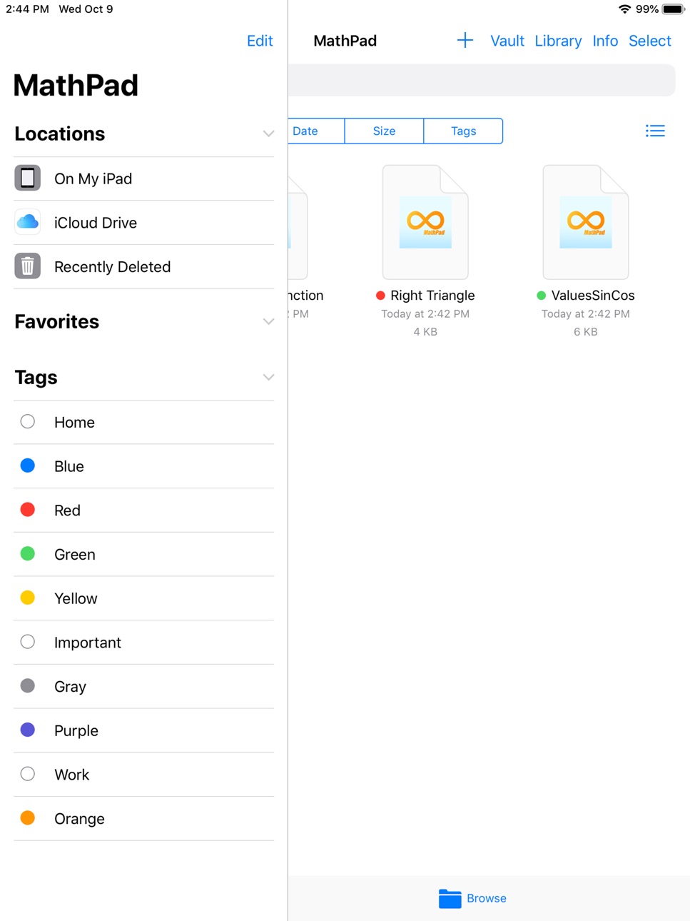 iPad screenshot