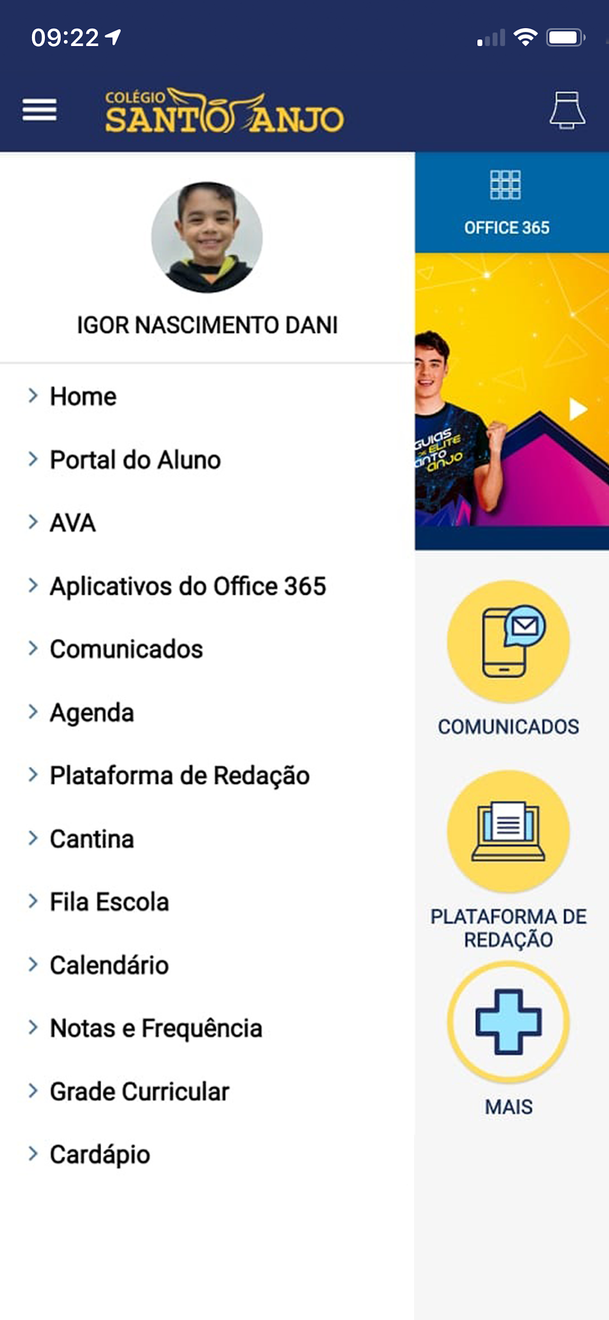 Santo Anjo - App do Aluno