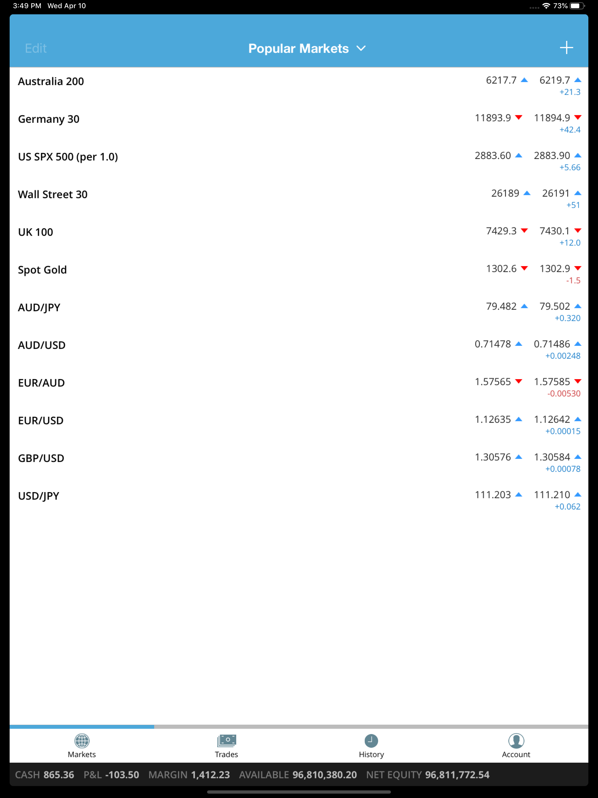 CloudTrade screenshot 3