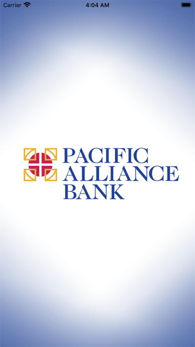 Pacific Alliance Bank Screenshot
