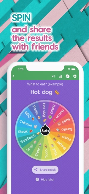 Spin the wheel Roleta de Dedo na App Store