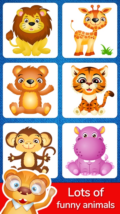 123 Kids Fun Puzzle Blue Games screenshot-9