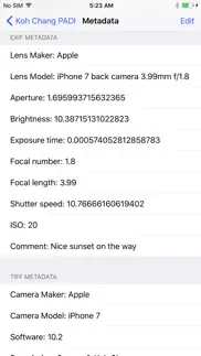 photonotes - metadata editor iphone capturas de pantalla 4