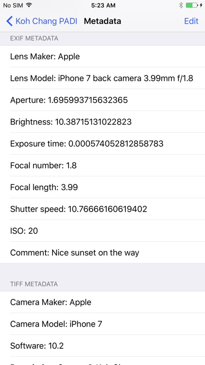 PhotoNotes - Metadata Editor screenshot-3