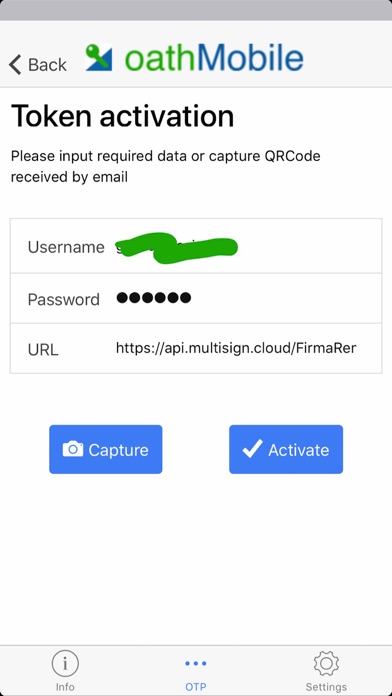 OathMobile screenshot
