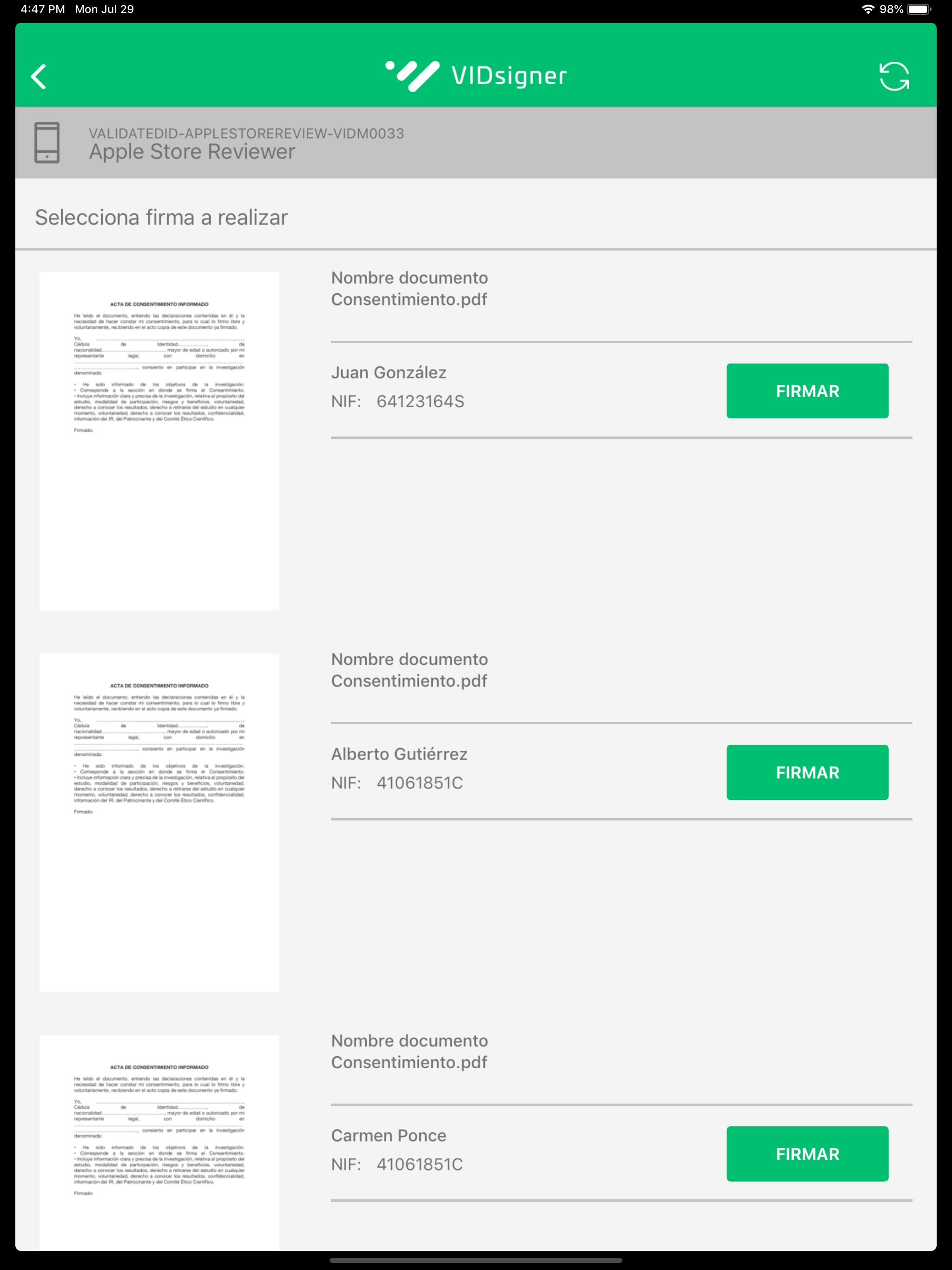 VIDsigner screenshot 3