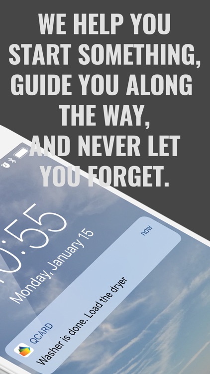 Qcard | Outsmart Forgetfulness