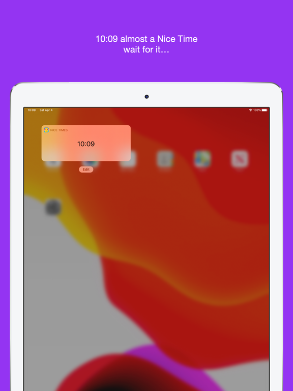 Screenshot #4 pour NiceTimes Clock Widget