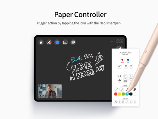 PaperTube iPad screenshot 4 - Productivity app