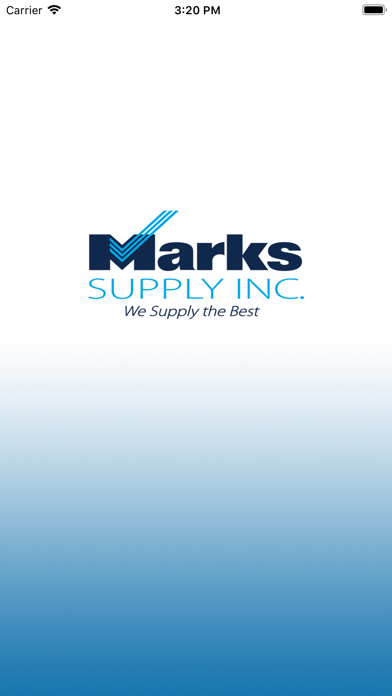 MarksSupply app screenshot