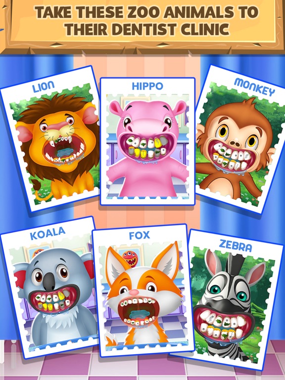 Screenshot #4 pour Crazy Animals Dentist Clinic!