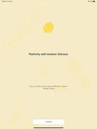 Positivity with AJ ipad bilder 0
