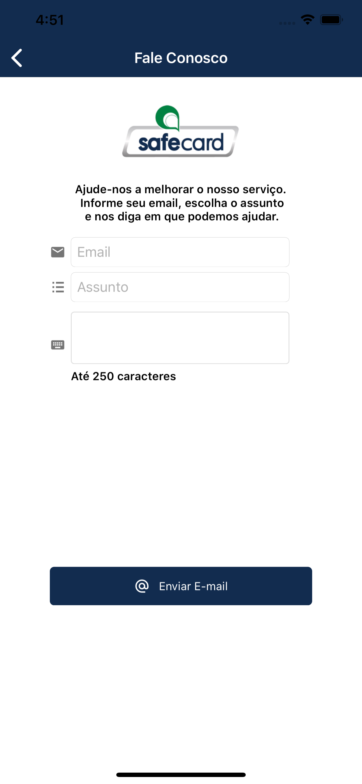 Cartão Safecard