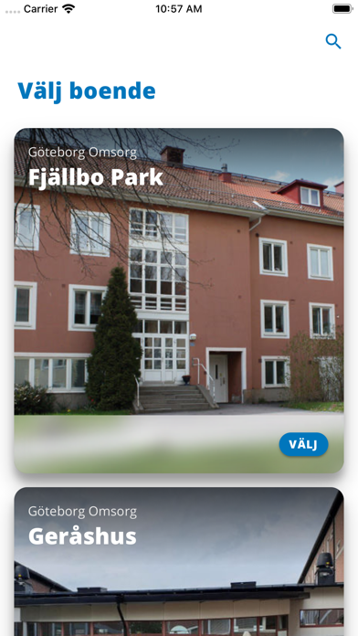 Screenshot #1 pour Vård och omsorgsboende Nordost