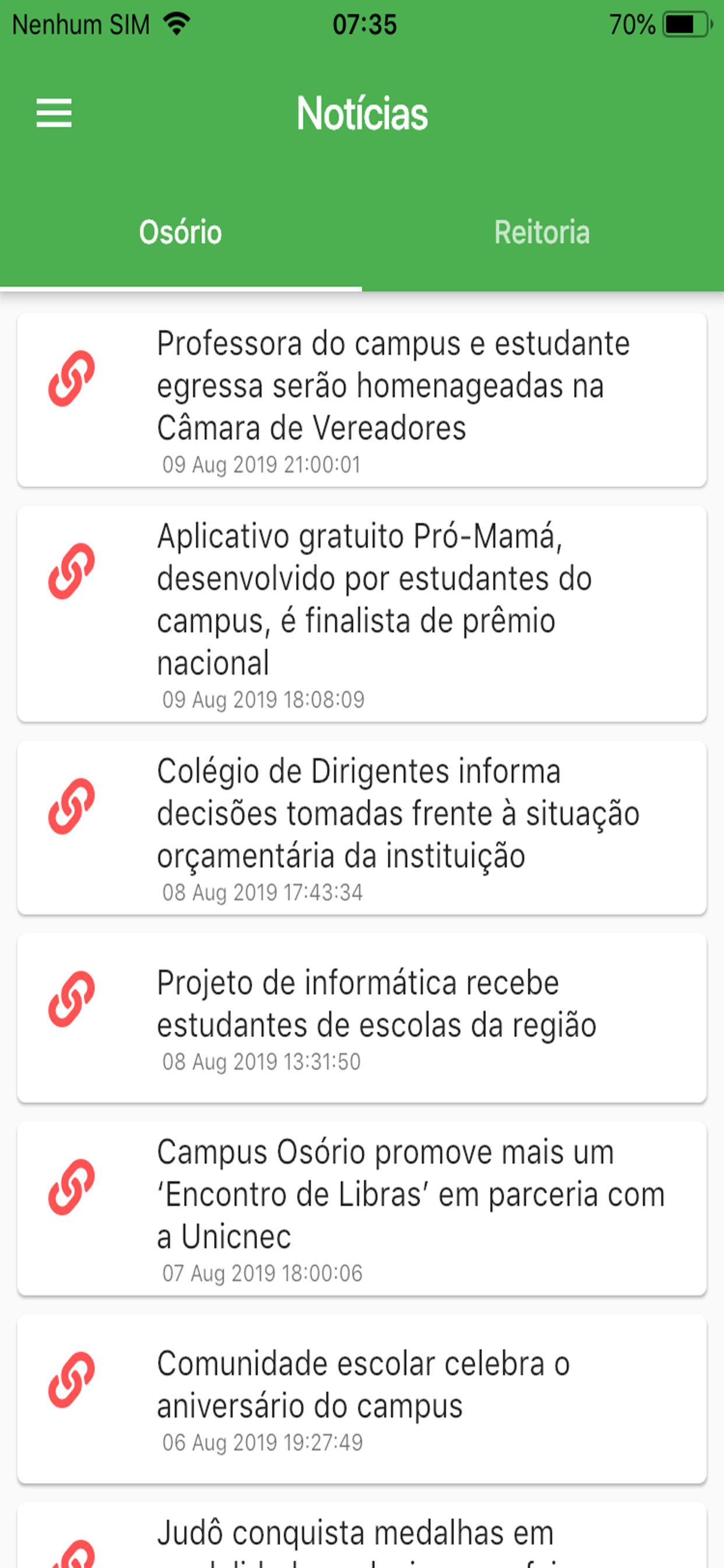 IFRSOsório screenshot 5