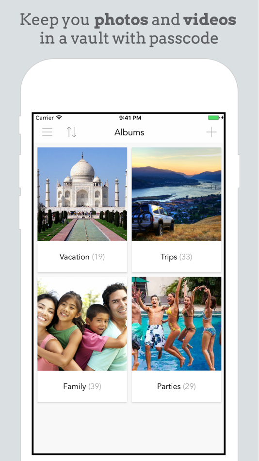 #2. Safe Vault - Hide your photos (iOS) 由: Felipe Tumonis