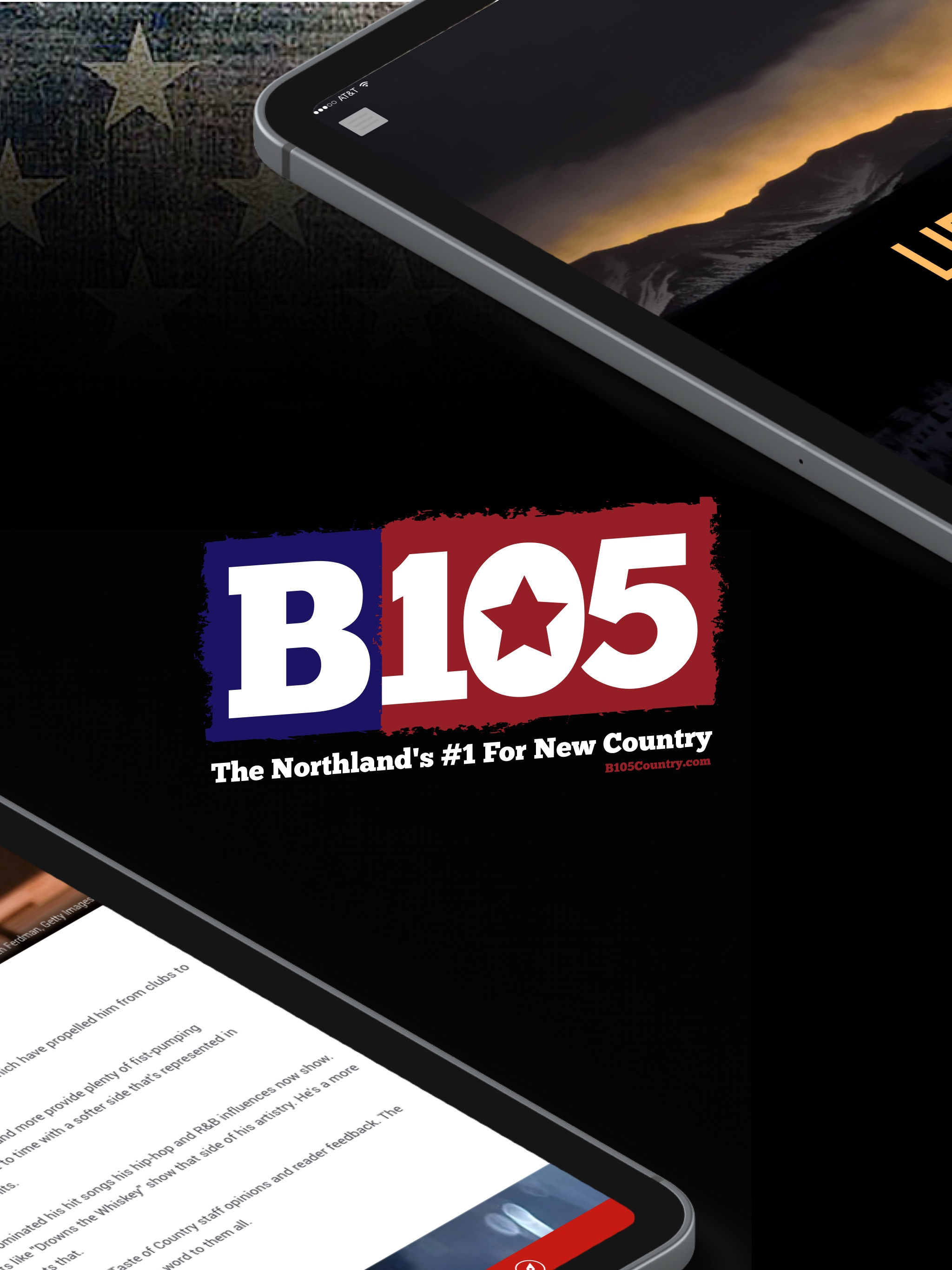 B105 - #1 For New Country