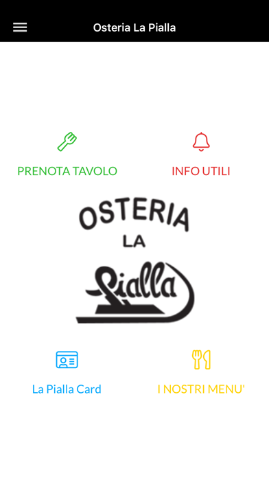 Screenshot #1 pour Osteria la Pialla