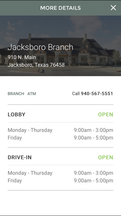 Jacksboro National Bank Mobile Screenshot