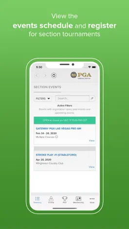 Game screenshot Gateway PGA Section apk
