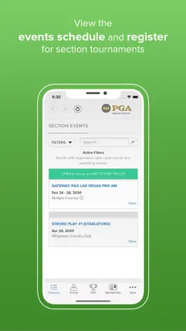 Game screenshot Gateway PGA Section apk