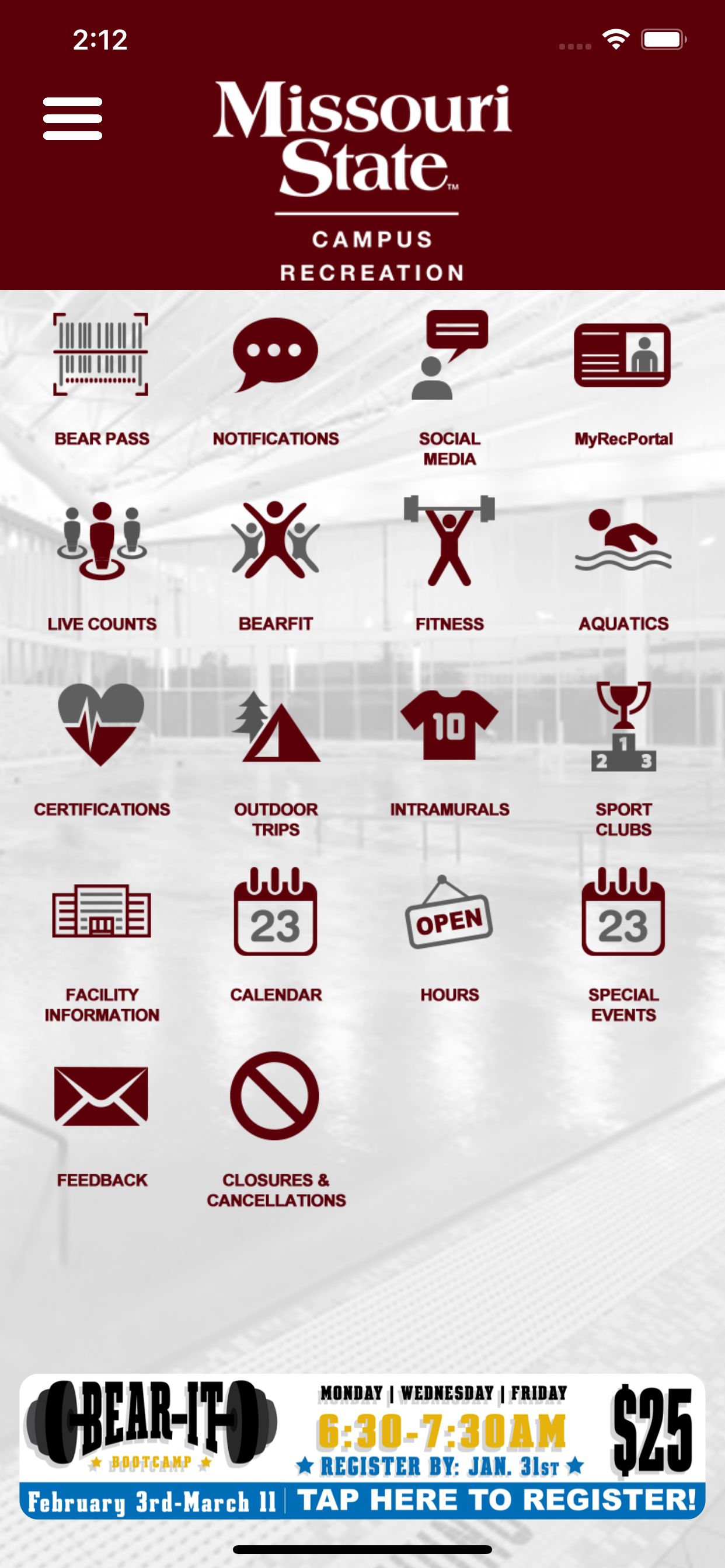 MSU CAMPUS RECREATION