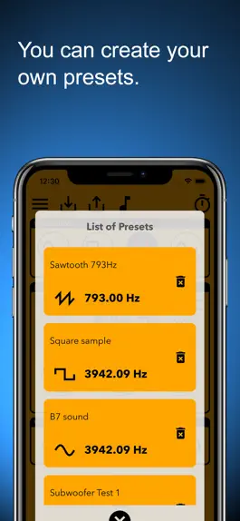 Game screenshot Tone Generator EX apk